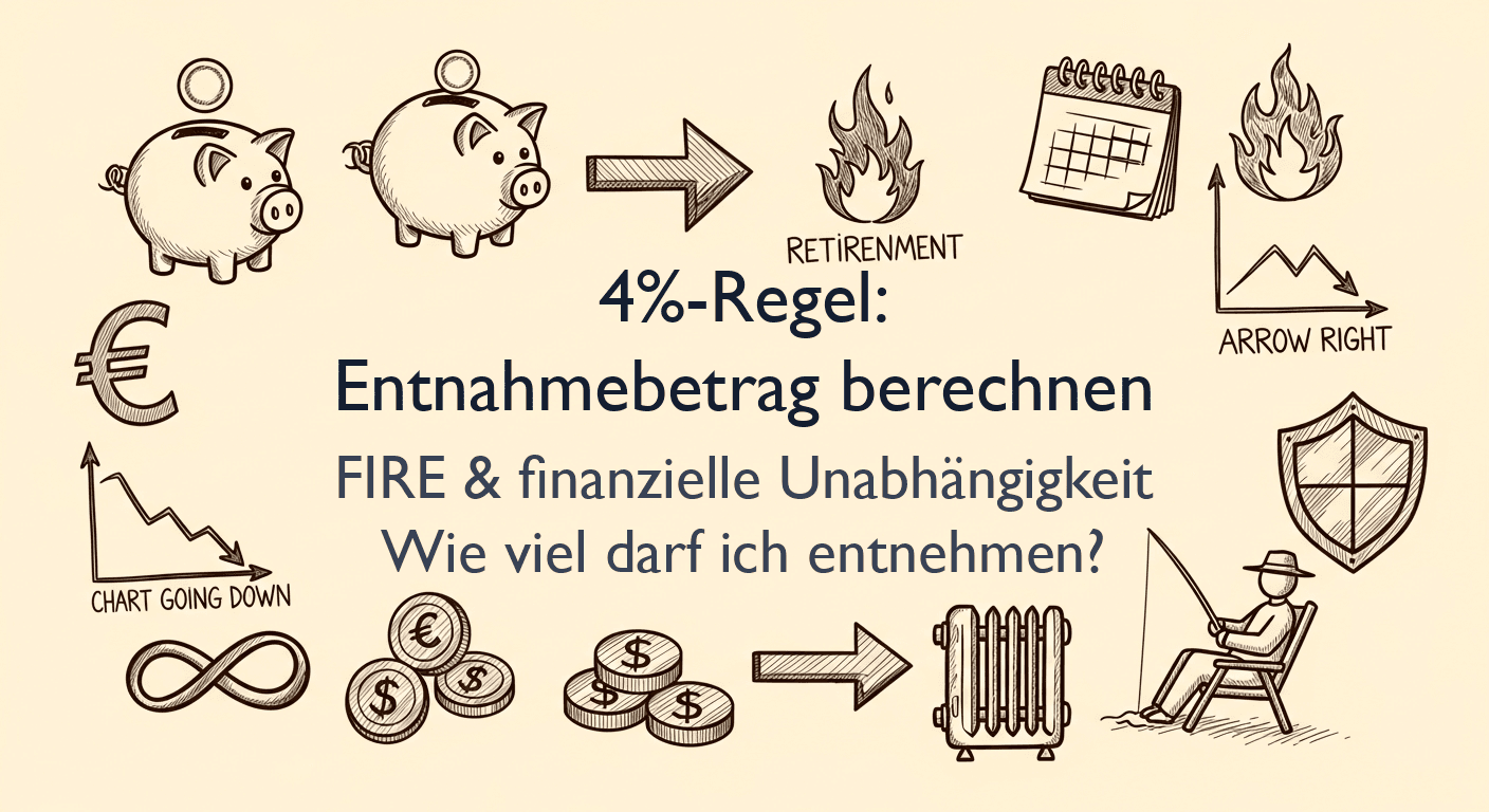 4%-Regel erklärt: So berechnest du deinen Entnahmebetrag