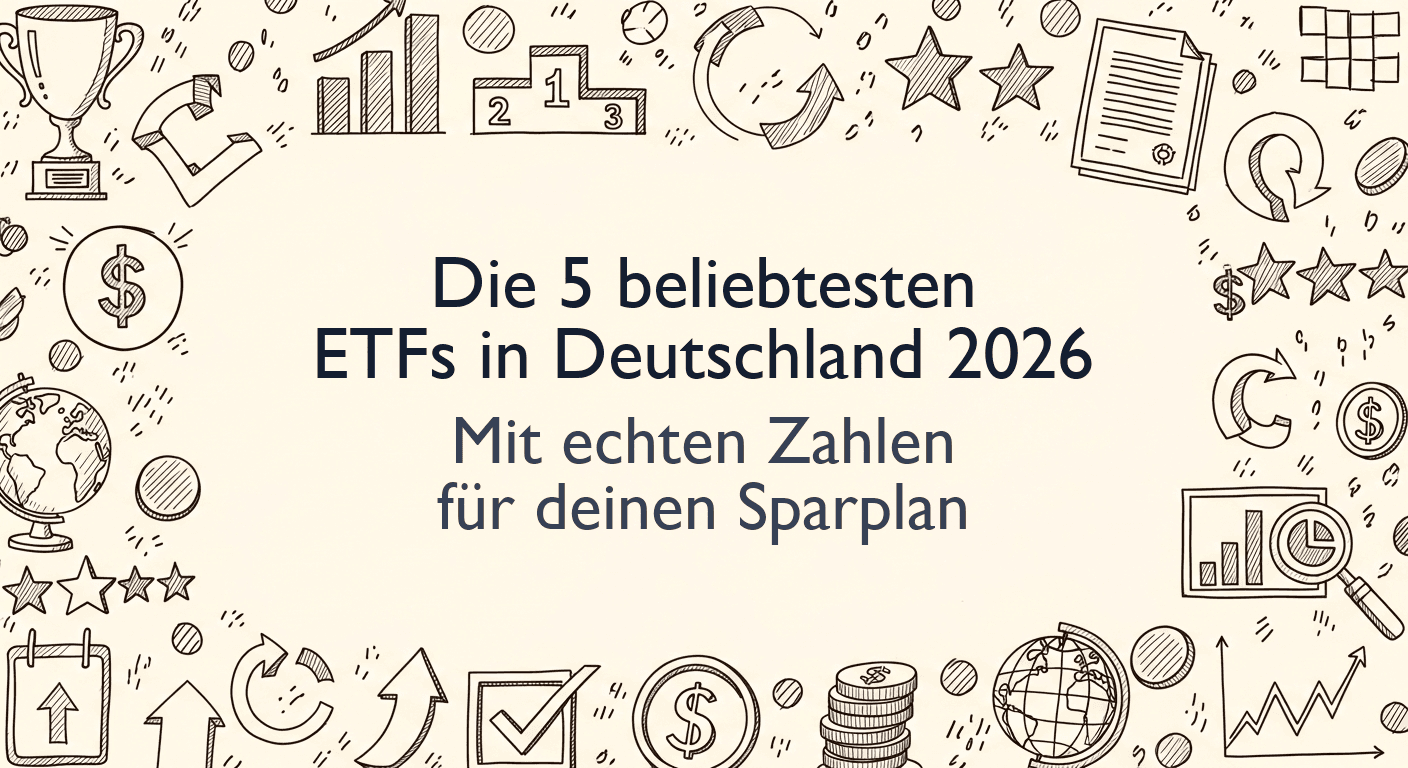 Die 5 beliebtesten ETFs in Deutschland 2026 — mit echten Zahlen