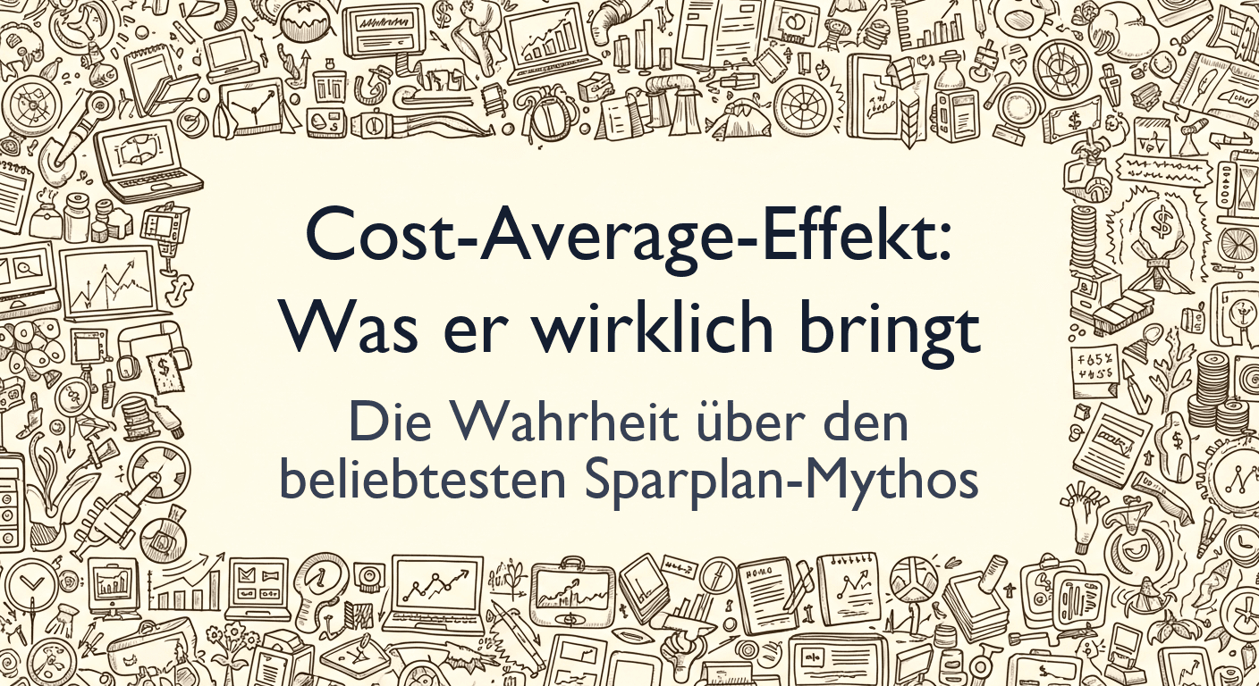 Was ist der Cost-Average-Effekt? Und warum er überschätzt wird