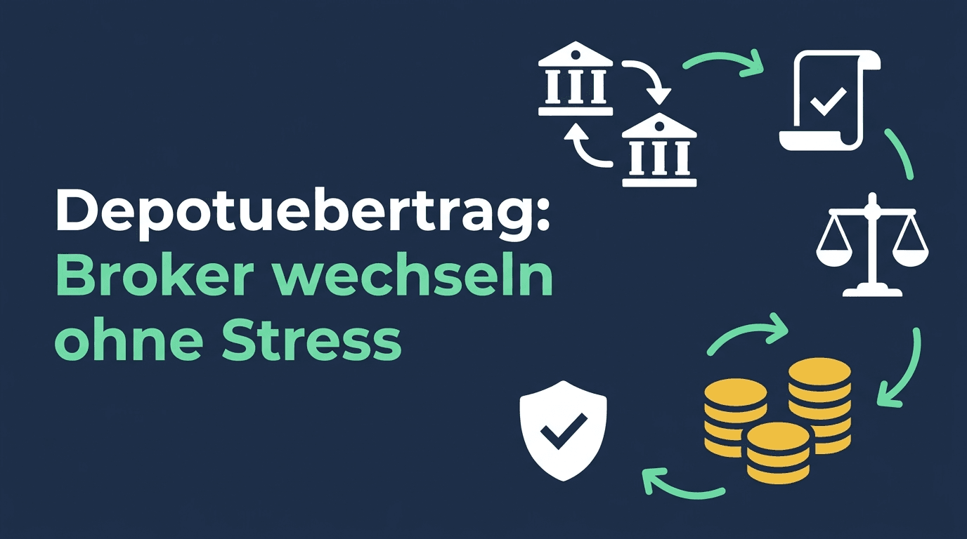 Depotübertrag: So wechselst du den Broker ohne Steuer-Stress