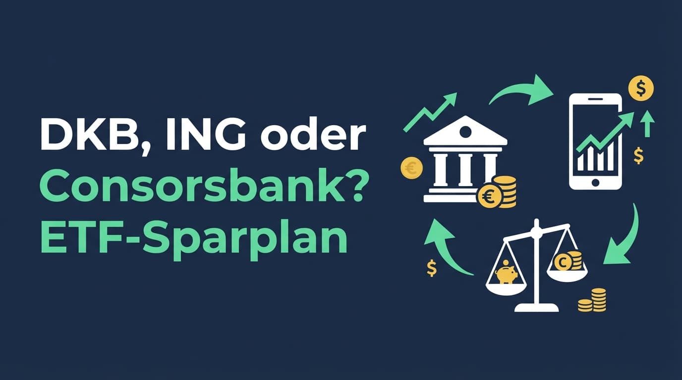 DKB, ING oder Consorsbank? ETF-Sparplan bei der Hausbank