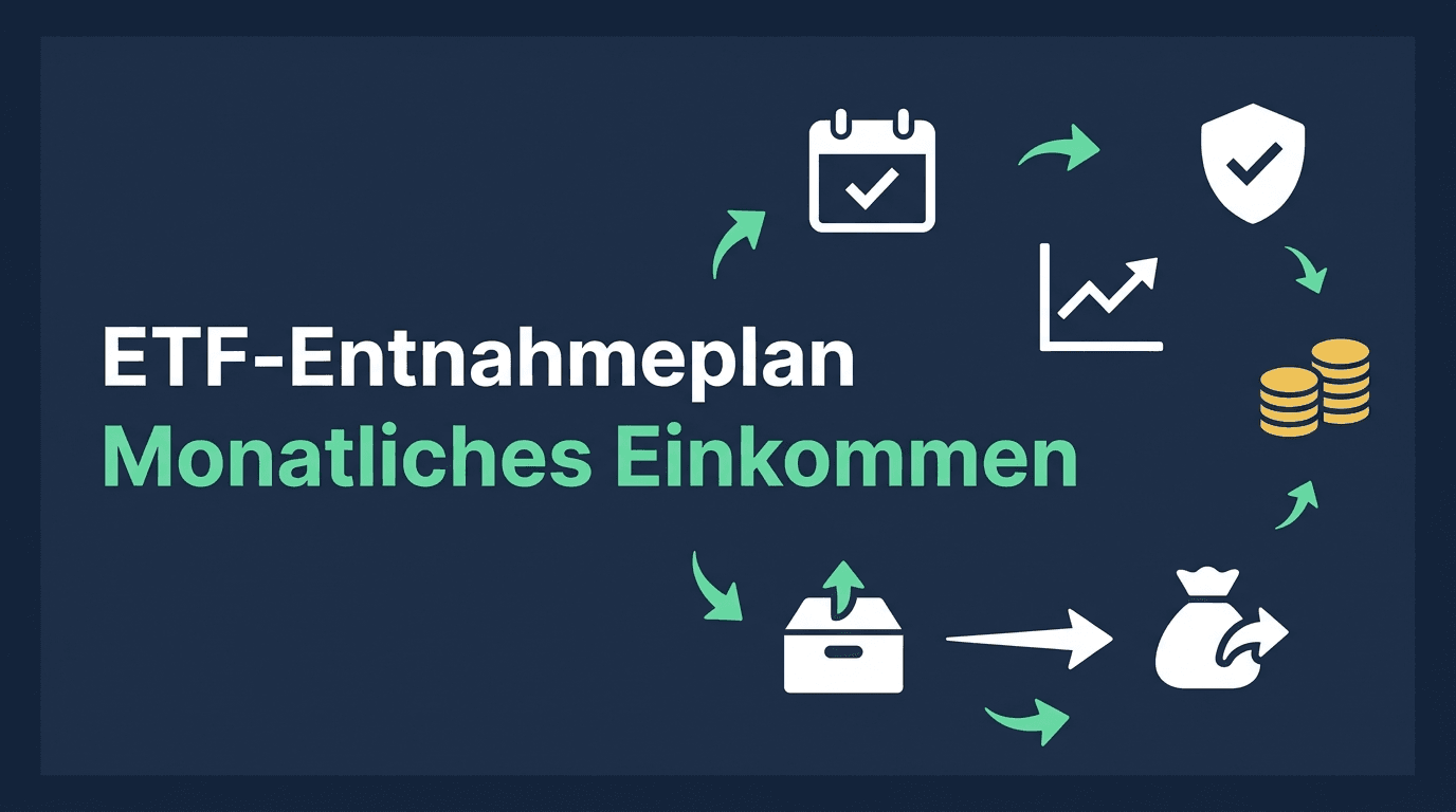 Entnahmeplan mit ETFs: monatliches Einkommen aus dem Depot planen