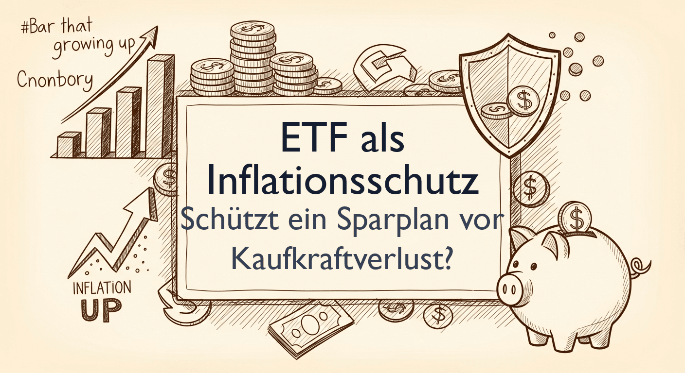 ETF als Inflationsschutz: Schützt ein Sparplan vor Kaufkraftverlust?