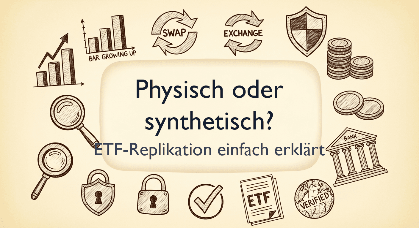 Physisch oder synthetisch replizierend? Welche ETF-Replikation für deinen Sparplan besser ist
