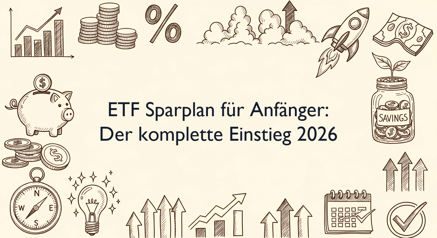 ETF Sparplan für Anfänger: Der komplette Einstieg 2026
