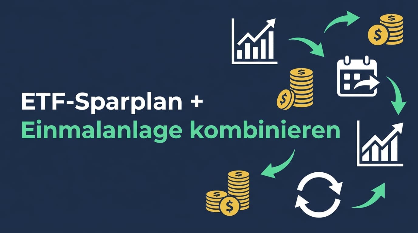ETF-Sparplan + Einmalanlage kombinieren: Die optimale Strategie