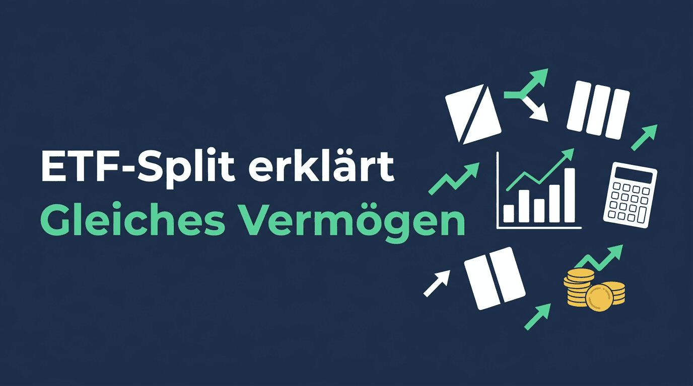 ETF-Split erklärt: warum mehr Anteile nicht mehr Vermögen bedeuten