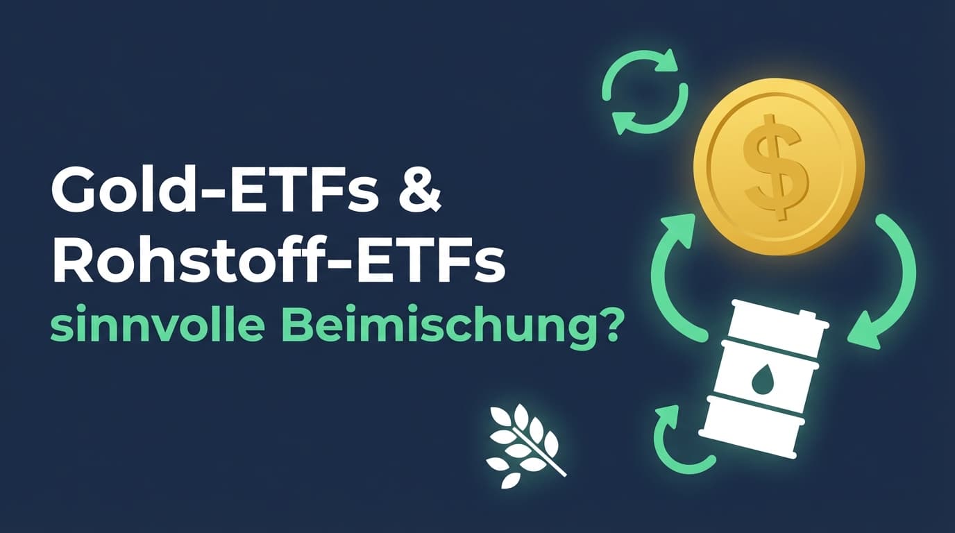 Gold-ETFs und Rohstoff-ETFs: sinnvolle Beimischung oder Hype?