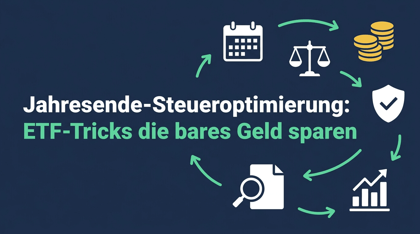 Jahresende-Steueroptimierung: ETF-Tricks die bares Geld sparen